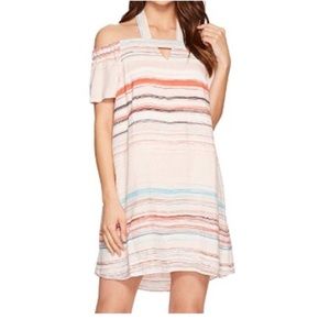 1. STATE HALTER DRESS